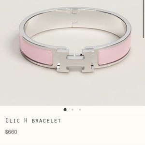 Hermes clic H bracelet
